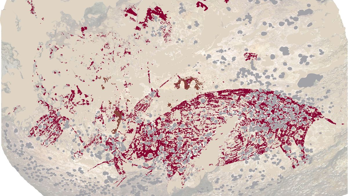 World’s oldest cave painting was created at least 51,000 years ago